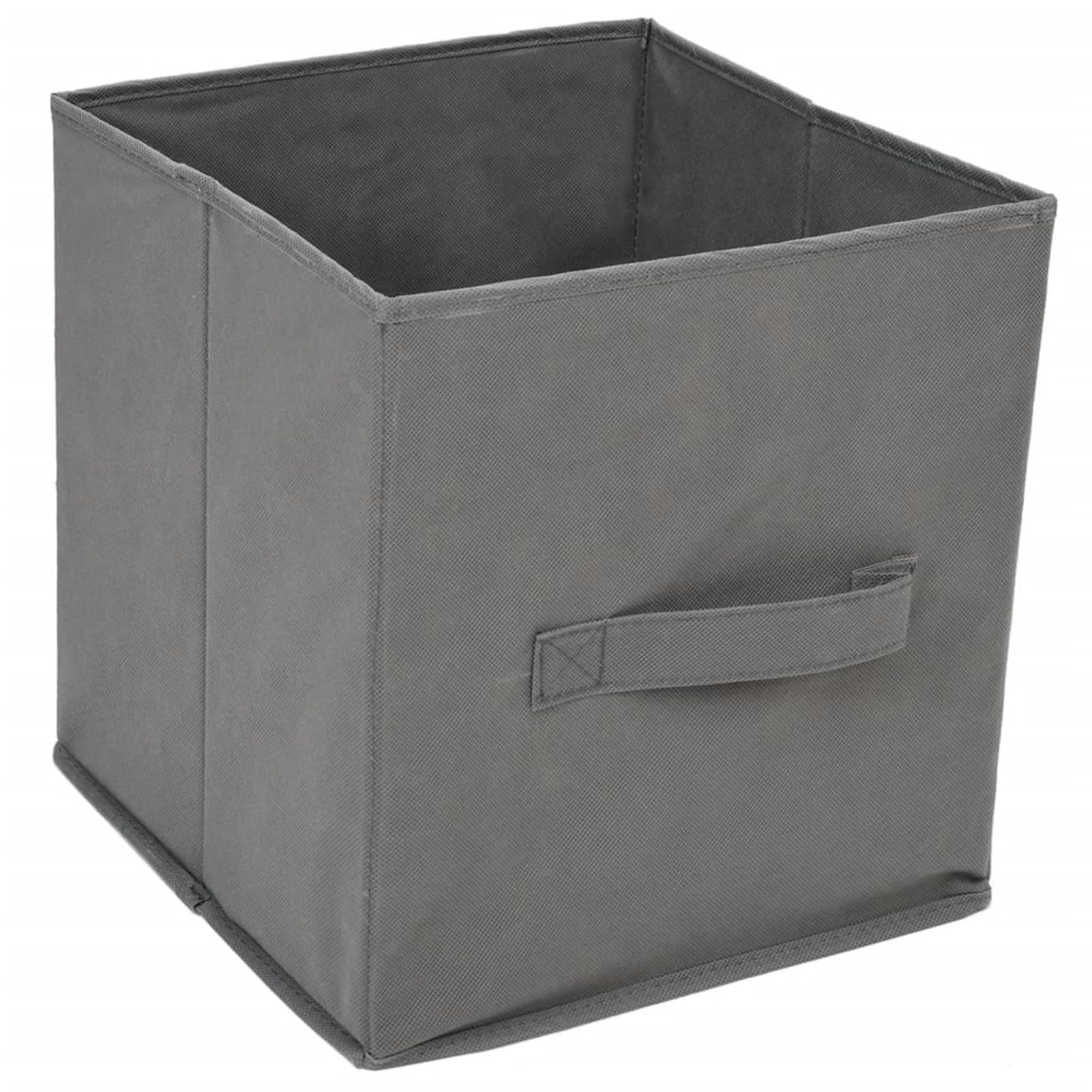 ZEYUAN Armoire de Rangement 4 paniers en Tissu Gris 63x30x71 cm Acier,Armoire Metal,Meuble Garage,Armoire Rangement