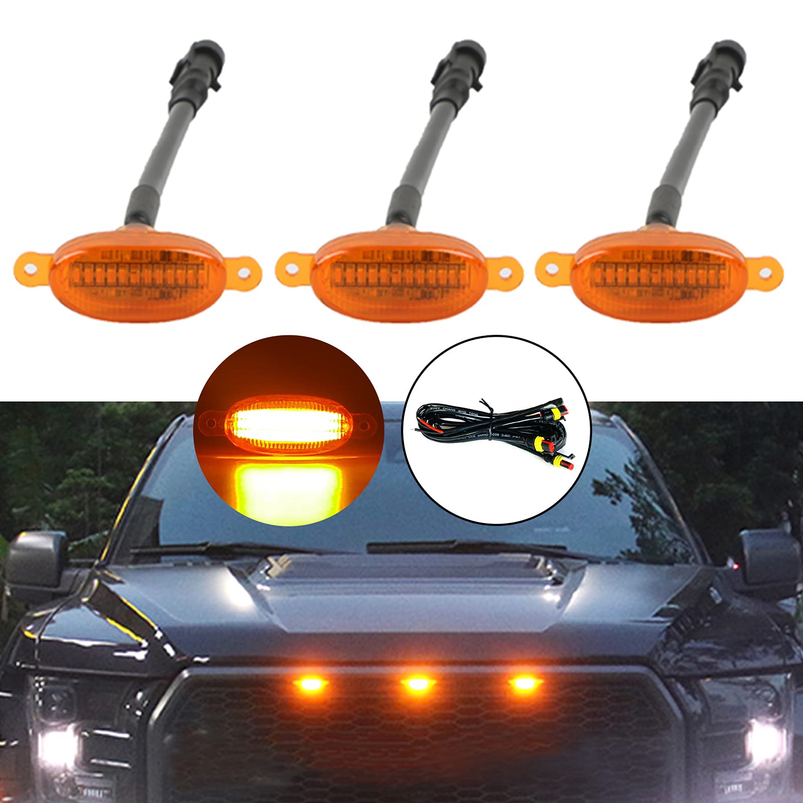 Buy CIIHON Front Grille Lights for 20102014, 20172021 Ford F150 F250