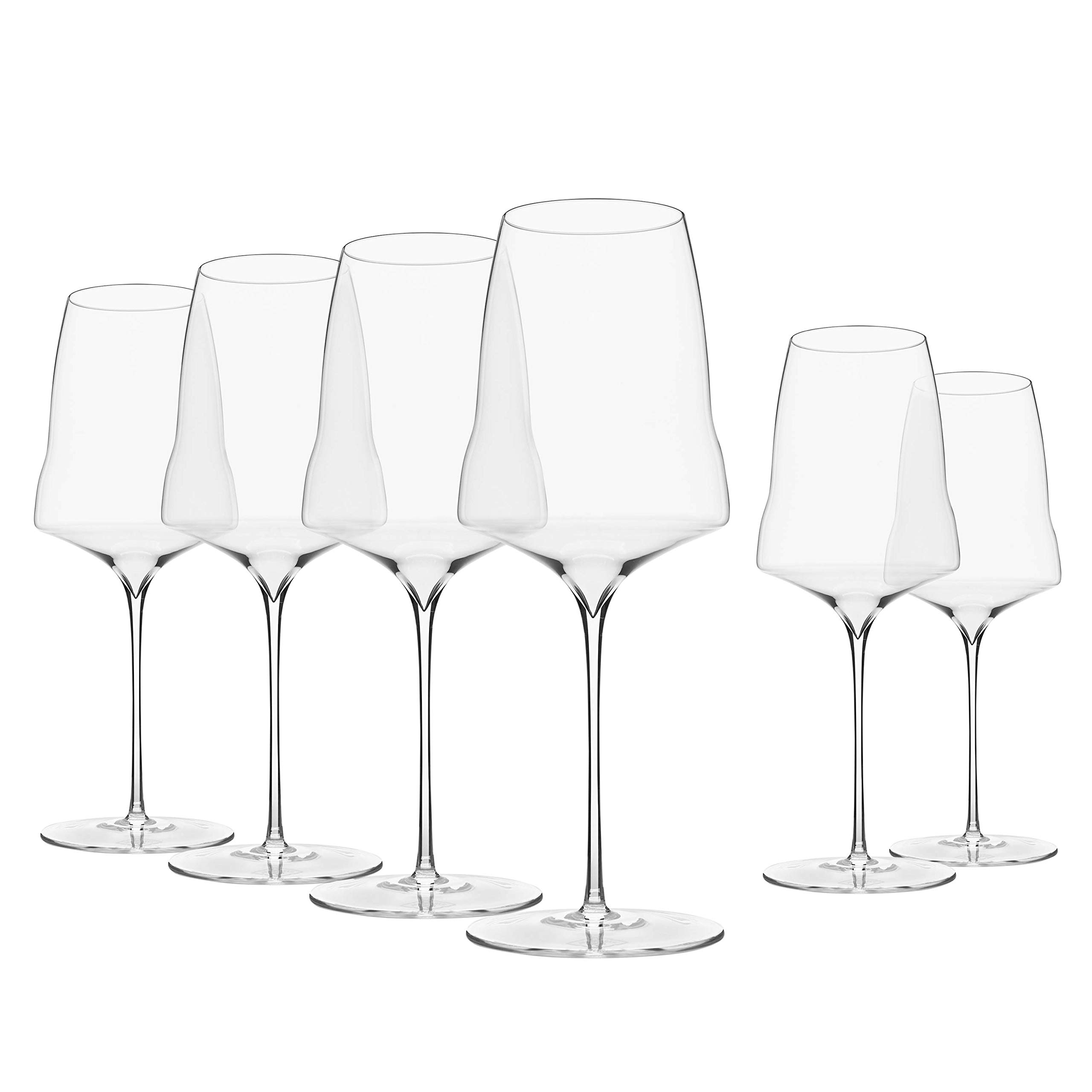 Josephinenhütte - JOSEPHINE No 2 Universel - Verres universels - Soufflé à la main - Coffret de 6 verres