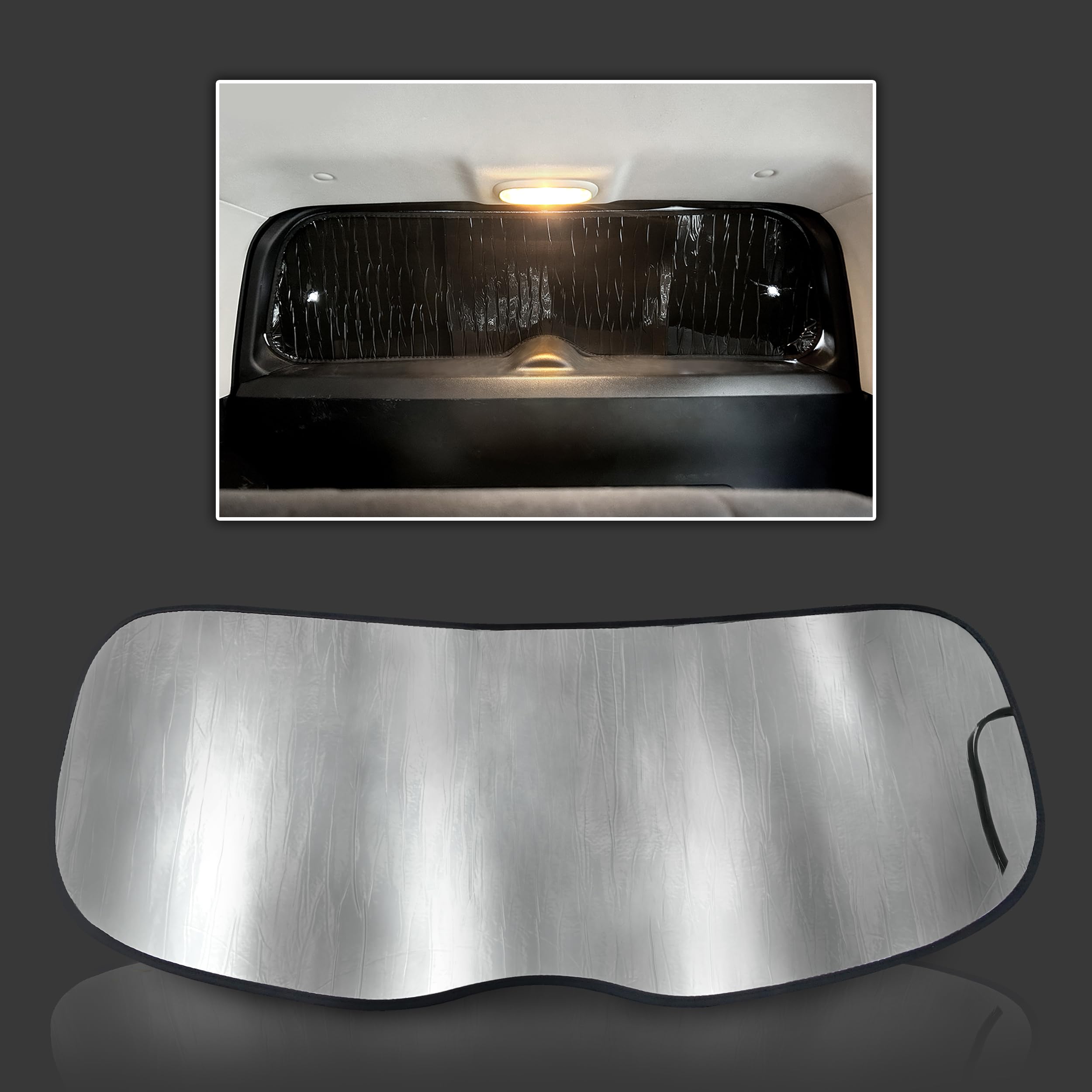 Custom Fit Rear Tailgate Window Sun Shade Accessories for 2007 2008 2009 2010 2011 2012 2013 2014 2015 2016 2017 Jeep Patriot SUV, Insulated Window Sunshade Privacy Blockout UV Reflector