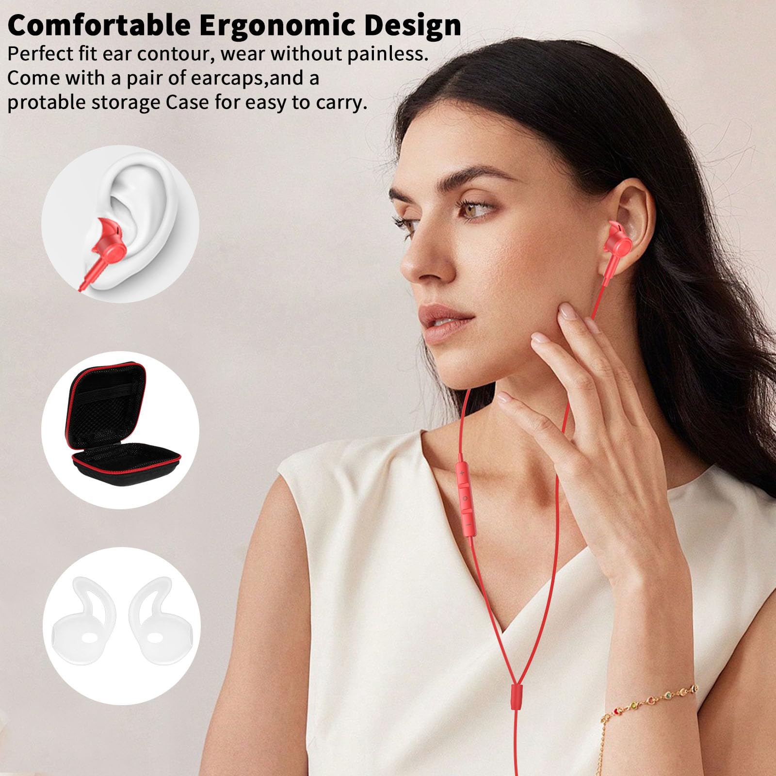 Auriculares USB C con cable para iPhone 17 16 Pro Max 17e/Samsung S26 S25 Ultra S24 A17 A37, auriculares magnéticos tipo C, auriculares estéreo con cable C con micrófono para Apple/iPad Pro 11 10 A16