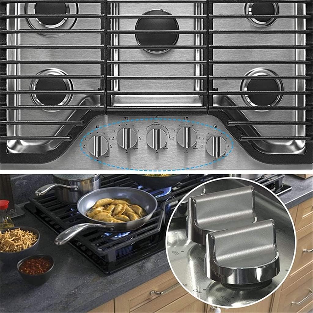 5PCS Cooker Stove Control Knob for Gas Cooktop Range/Oven