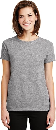 Logotastic Women's Rmk Gildan - Ladies Ultra Cotton 100% Cotton T-shirt - Black 
