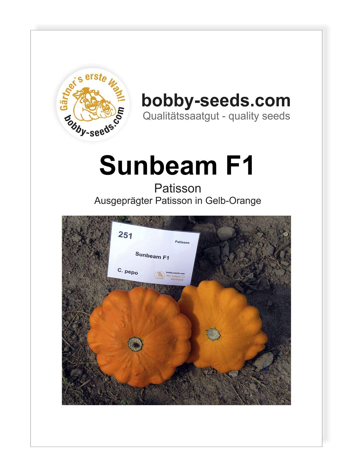 Bon Bon F1 Kürbissamen Von Bobby-Seeds – Portion Mit 10 Korn, Buttercup-Hybride, Ohne Gentechnik
