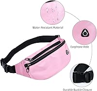 Vista 107 de Riñonera para hombres y mujeres, impermeable, para deportes, para viajes, senderismo, correr