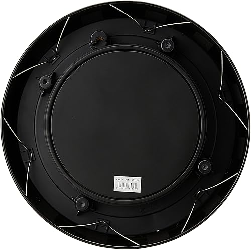 Miniatura 4 de Bulova Reloj de pared con movimiento industrial, 12.8, negro envejecido (C4833)