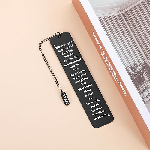 Miniatura 2 de Marcapáginas de regalos de sobriedad para hombres y mujeres, recuperación de condolencias, manténgase fuerte después de la cirugía, regalos de