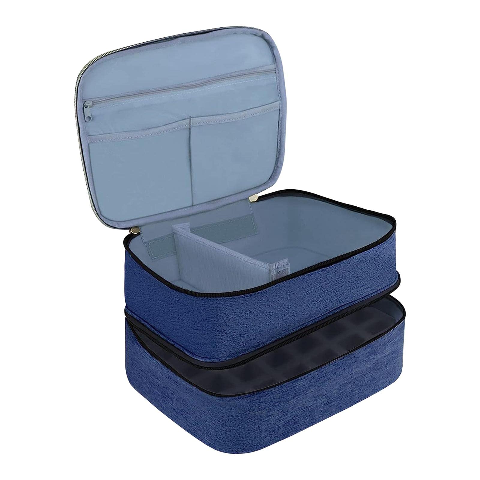 Caja organizadora de uñas para solucionar el desorden de esmaltes y cosméticos en casa