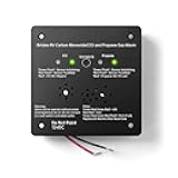 RV Carbon Monoxide & Propane Gas Alarm, Briidea Dual LP/CO Detector with 2 UL-Listed Independent Sensors & Separate LED Indicator Light, Flush Mount, 100dB Loud Alert Provides Real-Time Warning