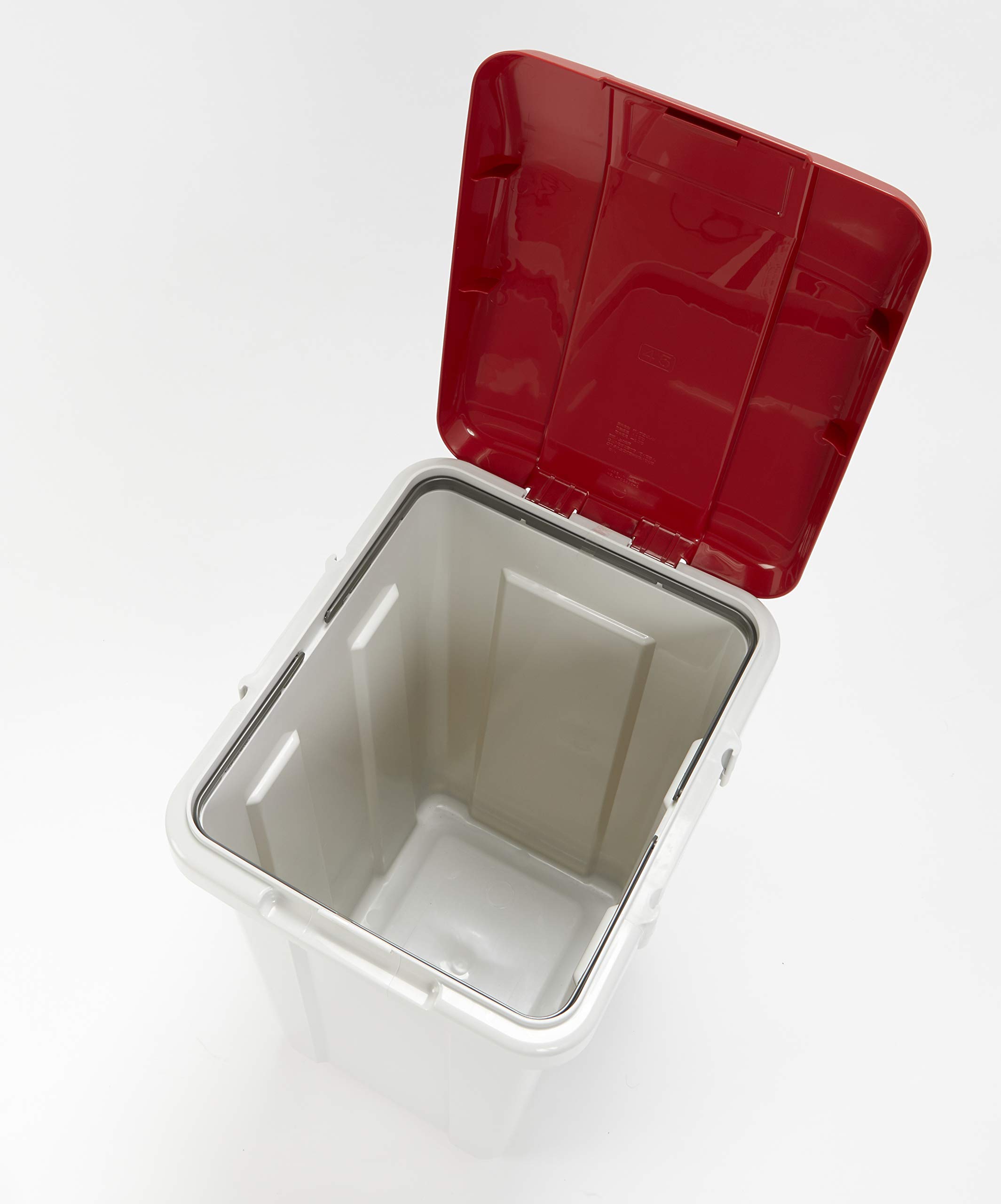 TRUSCO TRJ-01 R Joint Sorting Box, 10.2 gal (45 L), Red Lid