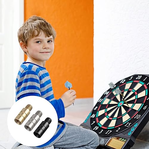 Miniatura 4 de SYWAN Kit de 18 pesas para dardos, 0.07 oz de pesas de dardos para punta suave, pesas de dardos de latón para añadir acentuador para dardos con hilo