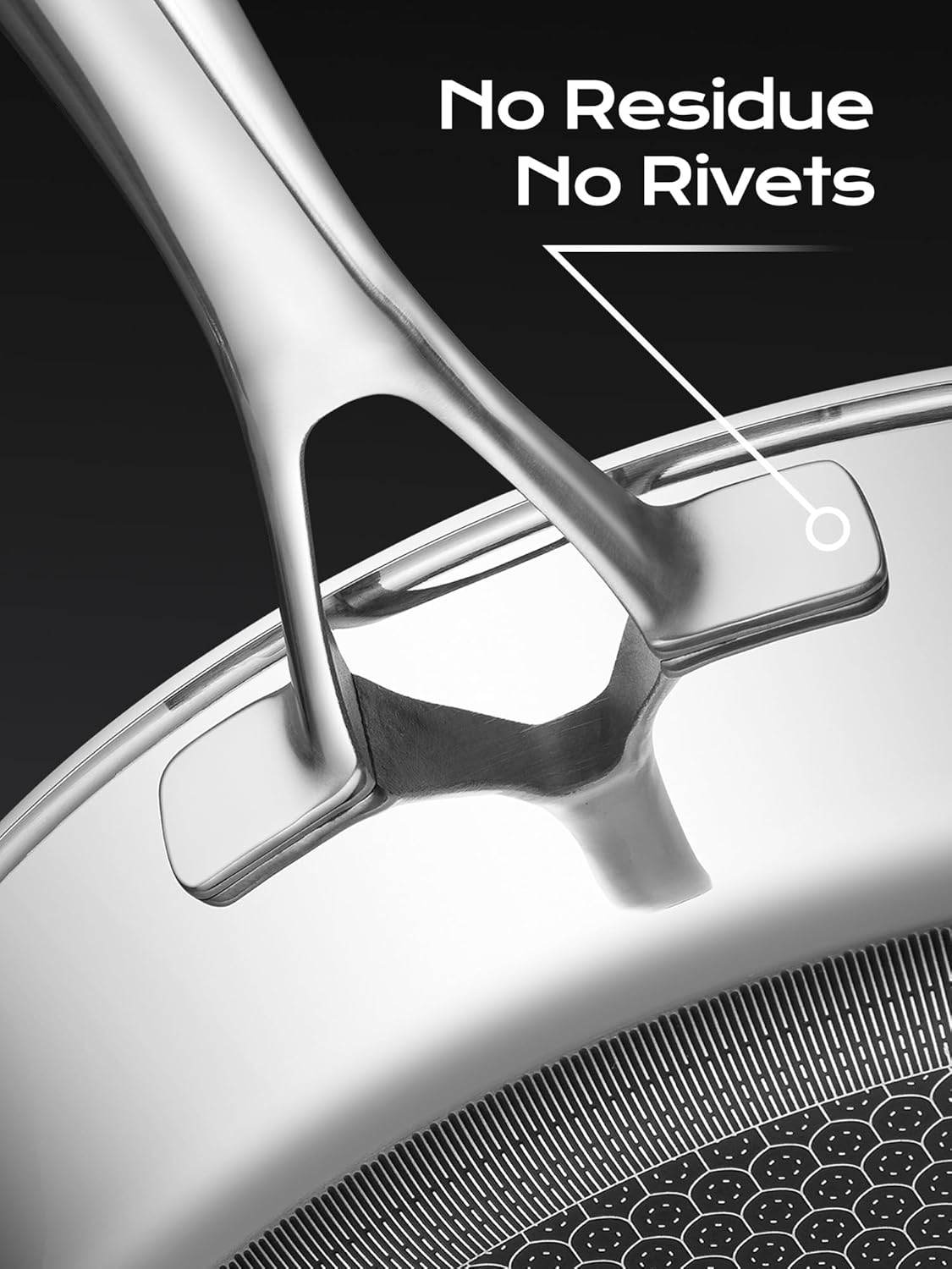 5.5 Quart Stainless Steel Deep Frying & Sauté Pan with Lid, Stay-Cool Handle, Induction Compatible, Oven & Dishwasher Safe, for All Cooktops