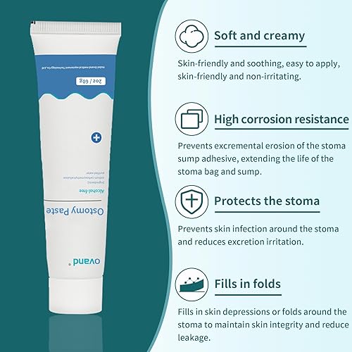 Miniatura 3 de Pasta protectora de ostomía para la piel de estoma  Suministros de barrera protectora para la piel de ostomía  Pasta protectora de piel adhesiva