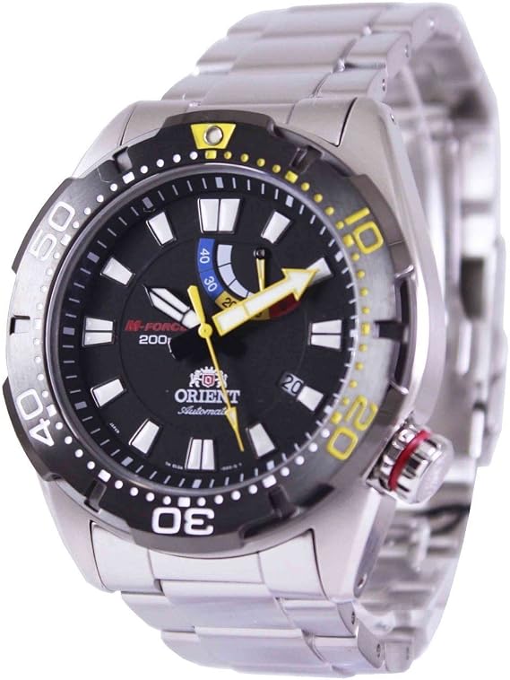 OROLOGIO AUTOMATICO ORIENT DIVING SPORTS M-FORCE SEL0A001B0 EL0A001B :  Amazon.it: Orologi