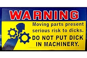 Rude Stickers: Gag Gift's Essential Warning Decals (10 Pack)