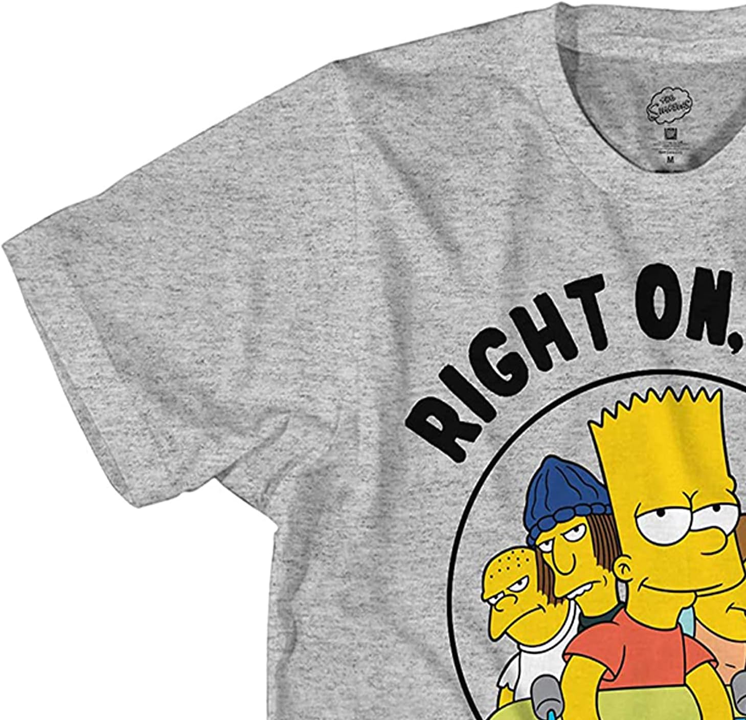 The Simpsons Boys Bart Simpson Skating Shirt - Krusty The Klown, Bart and Homer Simpson Tee Graphic T-Shirt - Image 6