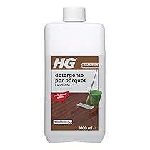 HG Detergente Brillante per Parquet (HG n. 53), Profumazione Fresca, Ripristina la Naturale Lucentezza del Pavimento, 1 L (467100108)