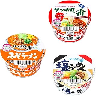 サッポロ一番 カップ麺 ミニどんぶり 4柄 各３個×2ケース 24食セット