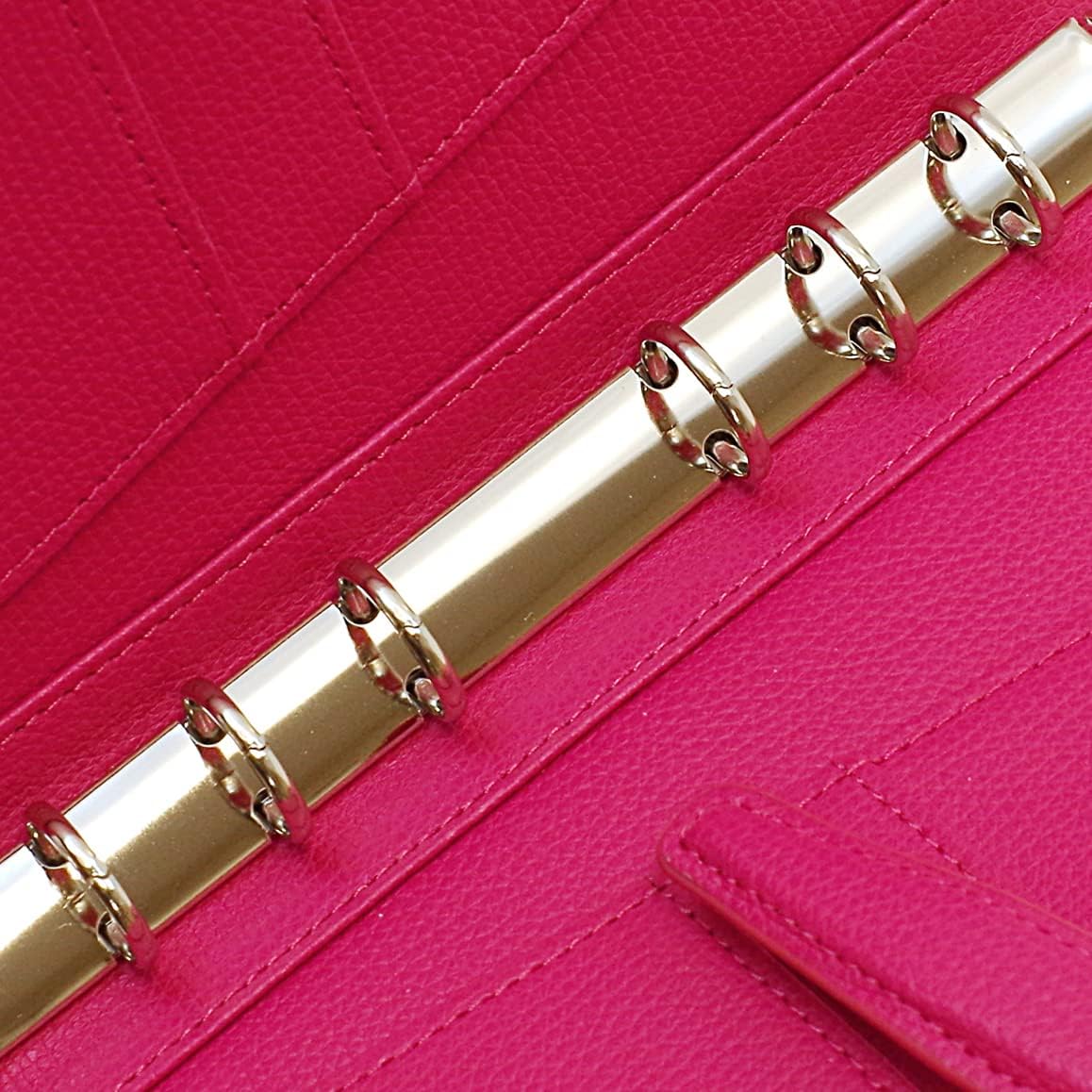 Franklin Planner Clam Cross Binder 64410 Pocket Size 15mm Passion Pink