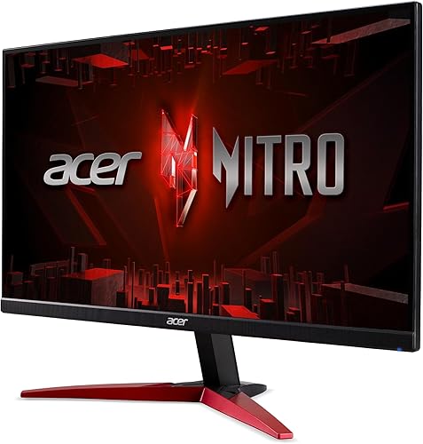 Miniatura 7 de Acer Nitro - Monitor de juegos Full HD 1920x1080 de 23.8 pulgadas  AMD FreeSync  Actualización de hasta 100 Hz  1 ms (VRB)  99% sRGB  Dos altavoces
