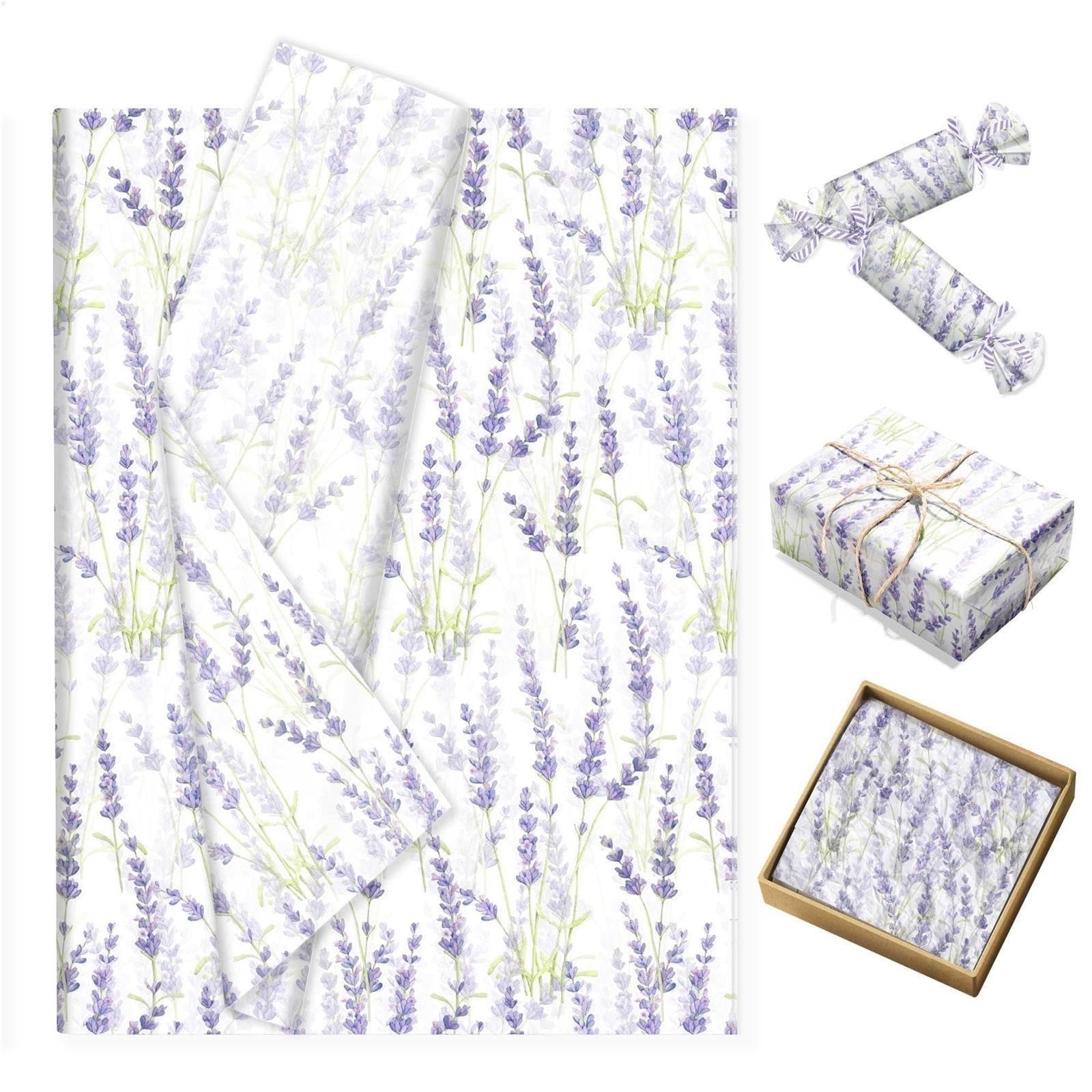 Carta velina floreale con pera di neve, regalo da 20/50 pezzi