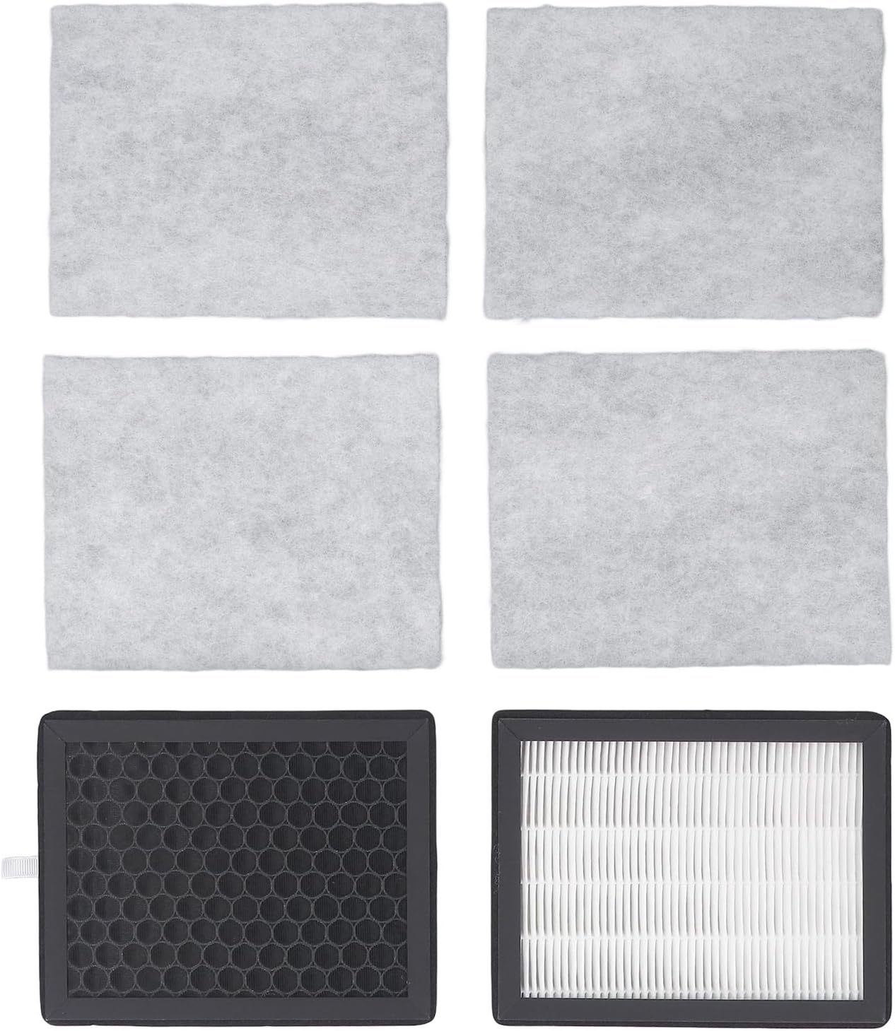 Pongnas Solder Fume Extractor Filters 3 Stage Filtration System Replacement for Welding Engraving Machines 3D Printing with Pre Filter Activated Carbon Layers