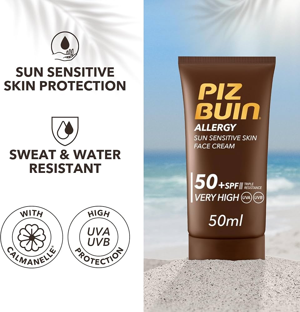 フェイスクリーム airin Amazon.com: Allergy by Piz Buin Face Cream SPF50+ 50ml : Beauty