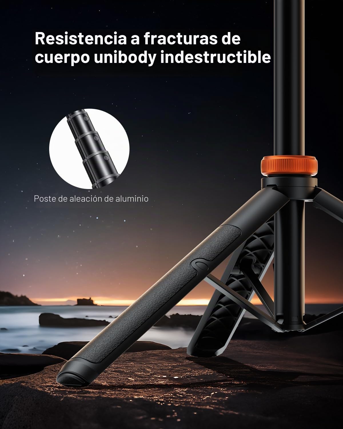 EUCOS Trípode magnético para teléfono de 62 pulgadas para iPhone, trípode de palo selfie con control remoto | N52 - Soporte magnético fuerte para teléfono, soporte extensible para teléfono celular para grabación de video, viajes