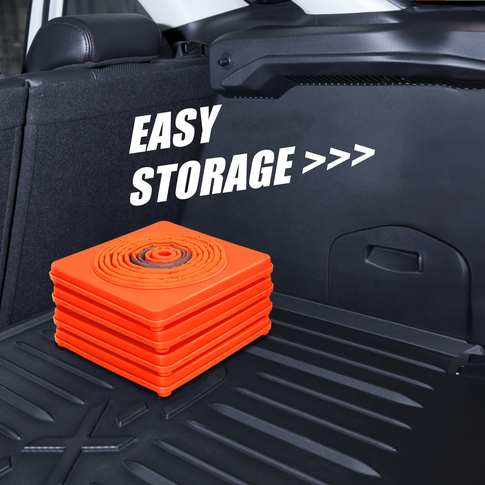 Collapsible Traffic Cones 28 Inch 4 Pack, Traffic Safety Cones, Orange Traffic Cones, Collapsible Safety Cones with Reflective Collars, Parking Cones for Drivers Training Parking Lots - Image 7