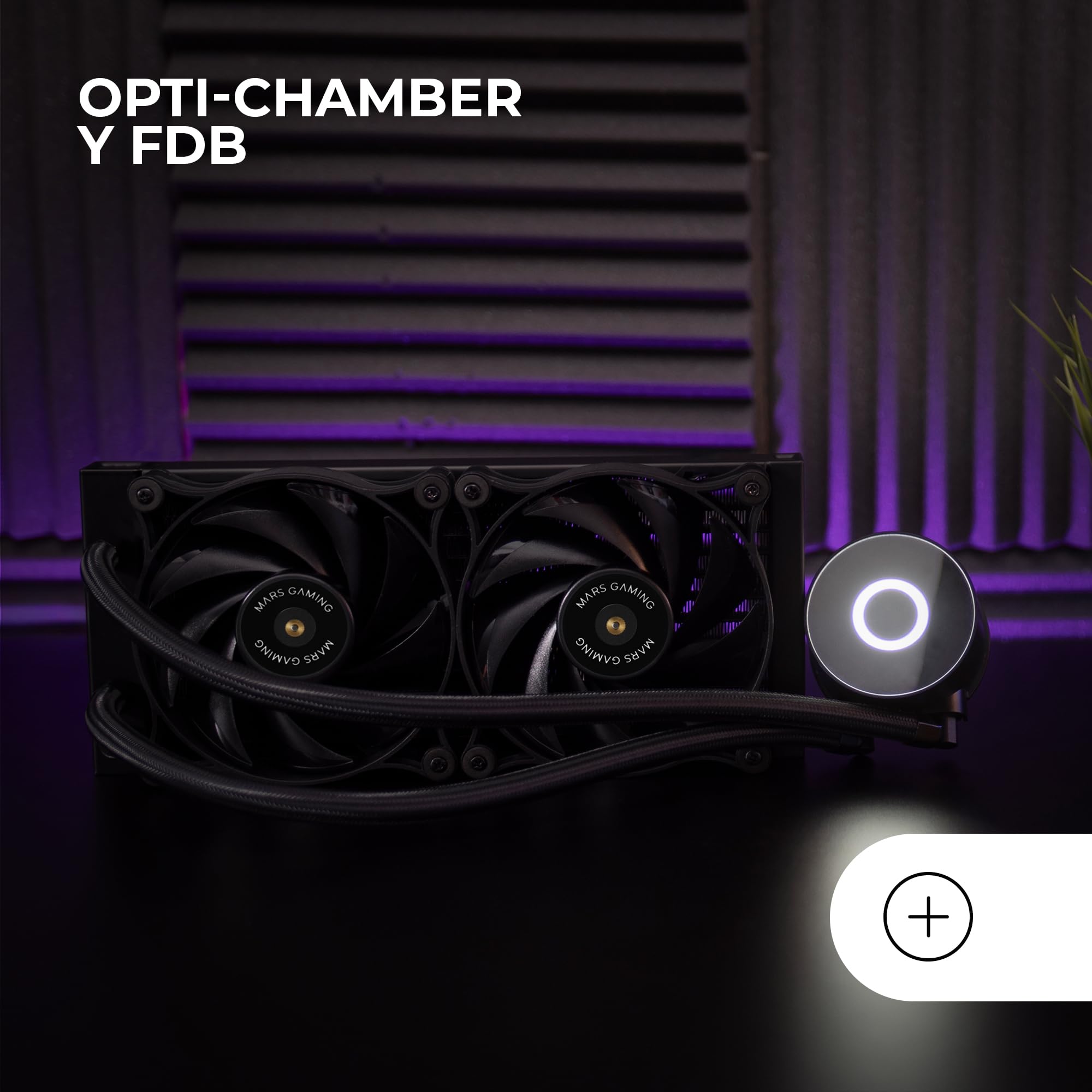 WATER COOLING MARS GAMING ML-PRO240 BLACK - Alger Algérie