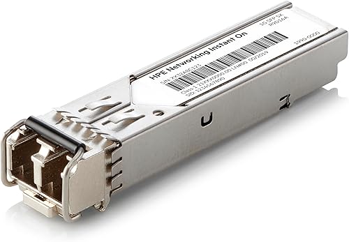 HPE Networking Instant On 1G SFP LC SX Transceiver for Connections Up to 500 Met