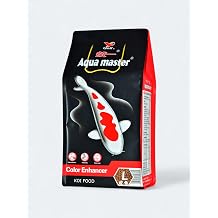 Aqua Master Koi Color Enhancer Food Large Pellet, 11-Pound