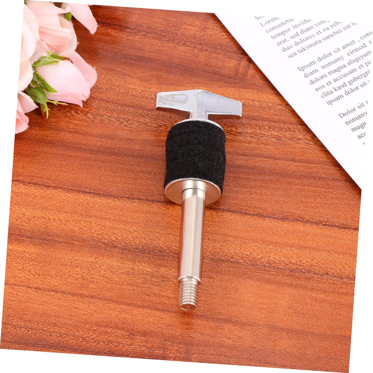 Totority 2pcs Drum Accessories Cymbal Stacker Black Cymbal Screw High Pitch Musical Instruments Screw Easy Installation