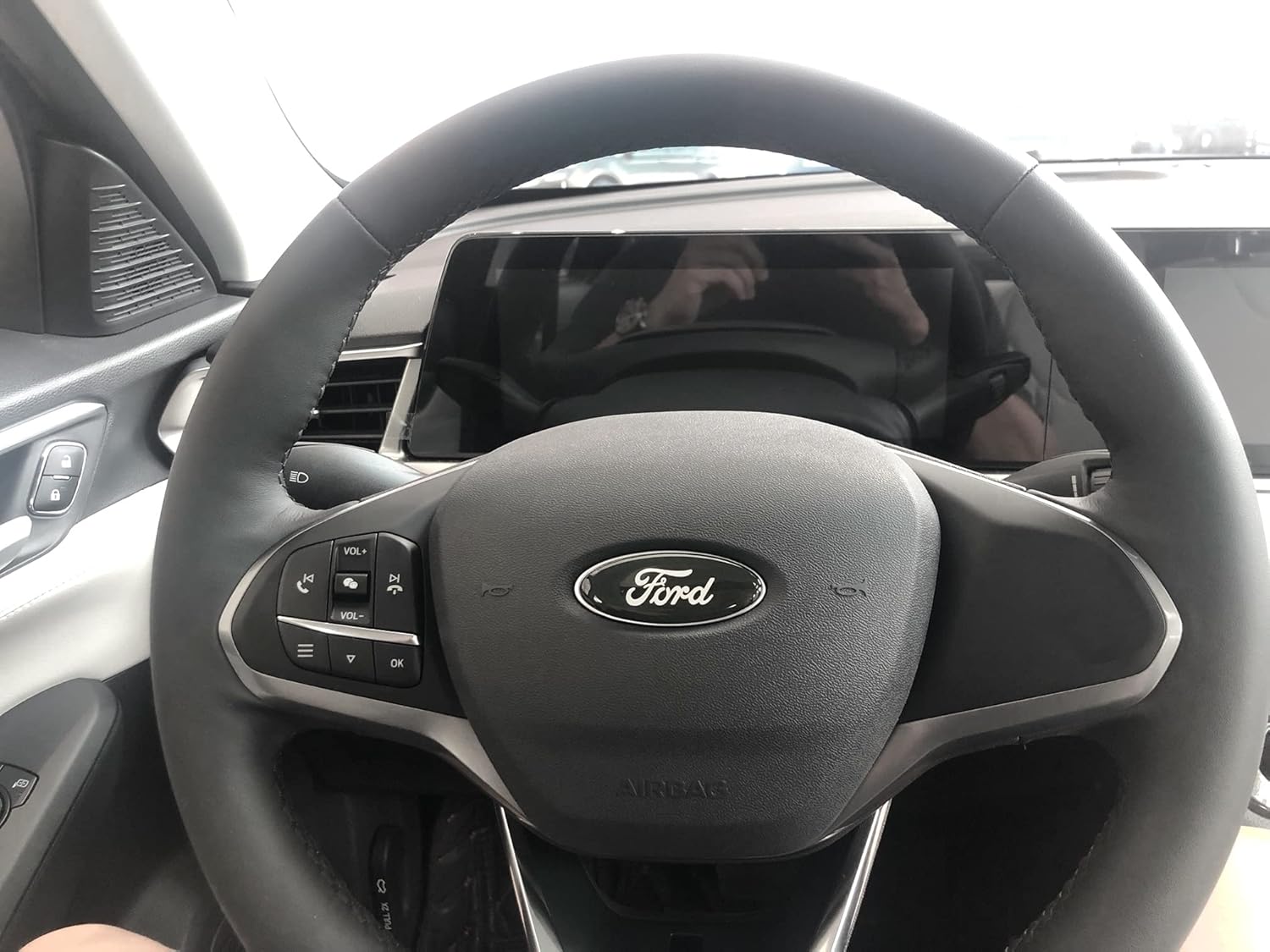 Buy OUTINSIDE 2 PCS Steering Wheel Center Logo Emblem Badge Overlay