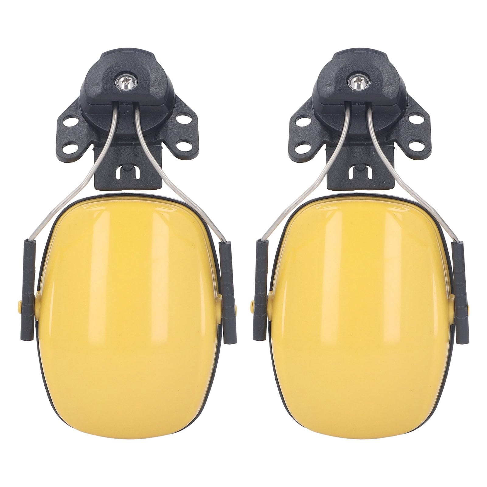KIMISS Orejeras para Casco de Seguridad, Orejeras con Reducción de Ruido, 1 par de Cascos de Protección Auditiva para Obras de Construcción y Decoración del Hogar, Sellado Acústico