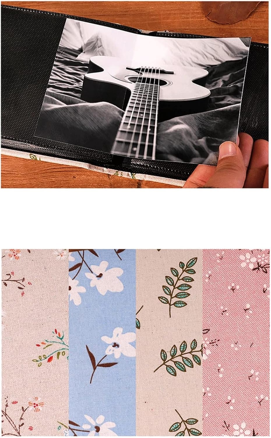 Anniversary Travel Booklet Album Couple Family Child Baby Album Interstitial Photo Phone Album Art Memorial Album Collection Large Capacity Photo Album (Color : 08) (8)