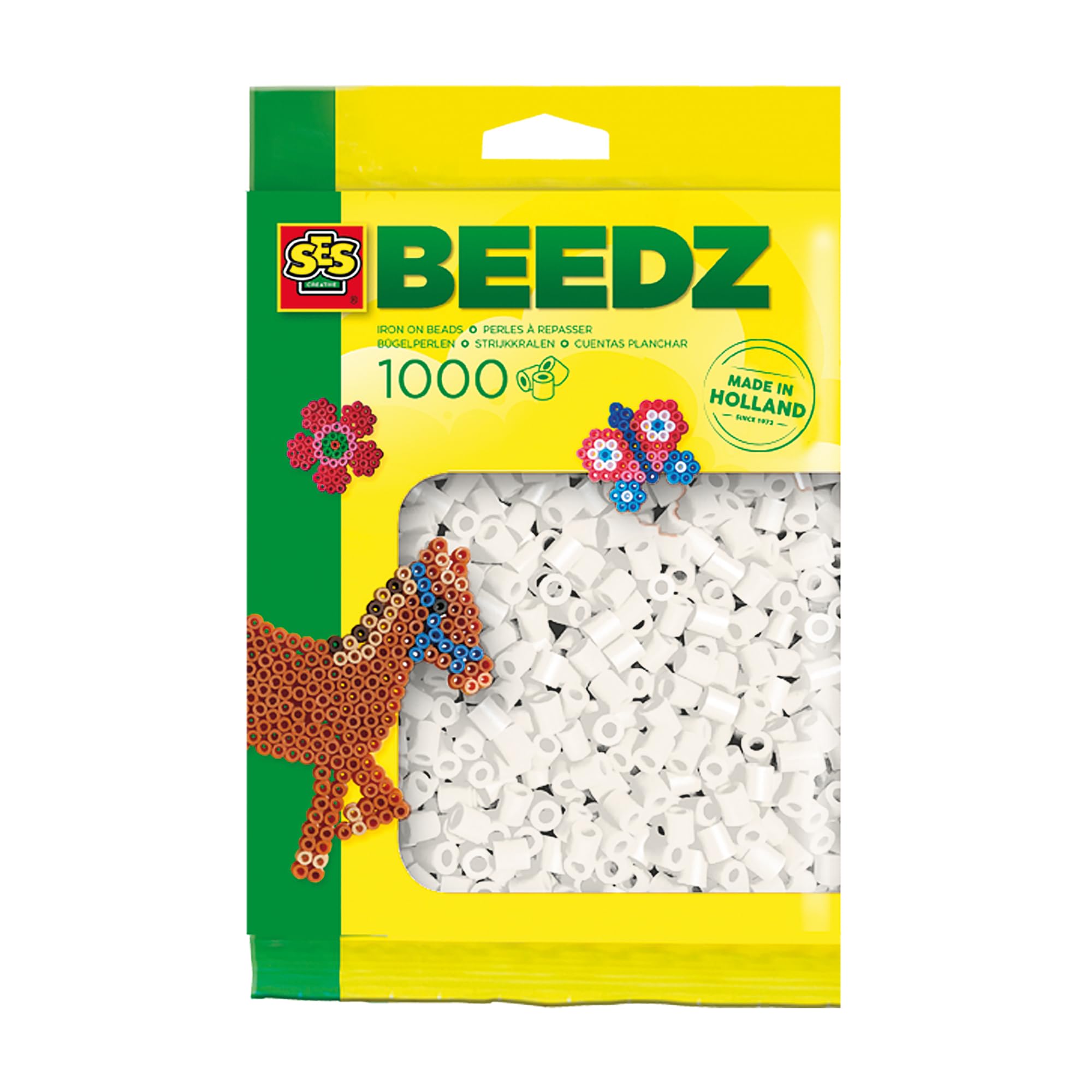 SES Creative White Iron On Fuse Beads Pack of 100