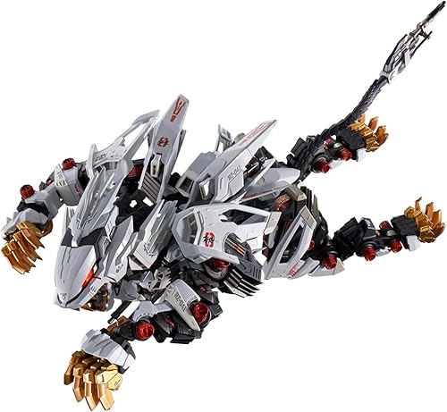BANDAI Spirits Chogokin ZOIDS New CenturyZero RZ-041 Liger Zero, Approx. 8.7 inches (220 mm), ABS & PVC & Die Cast Painted Action Figure