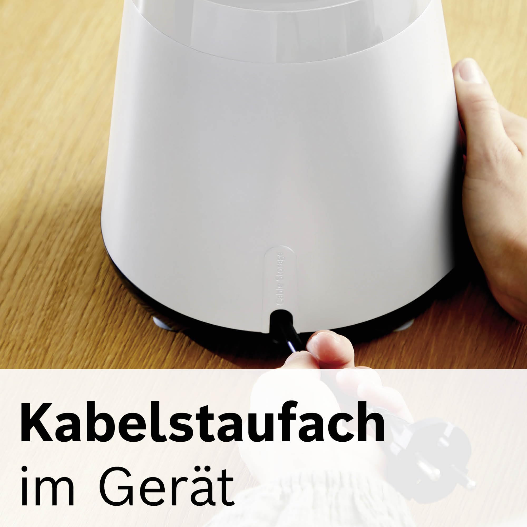 Bosch Standmixer Smoothie Maker, 1200 W, 1,5l Kunststoff-Mixbehälter, weiß, spülmaschinenfeste Teile, 30.000 U/min, Made in Europe, VitaPower Serie 4 MMB6141W