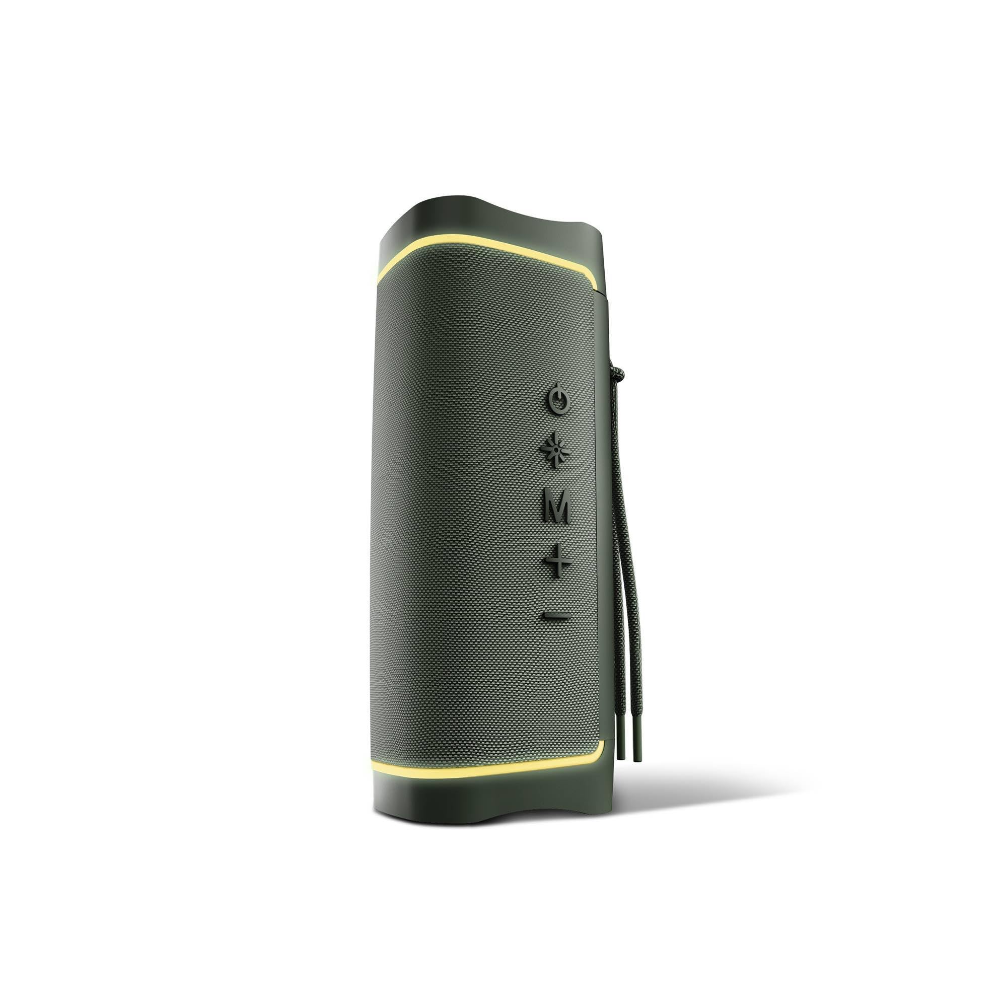 Energy Sistem Yume Eco - Bluetooth Speaker (100% Recycled Plastic, 15 W, IPX6, TWS, MP3, Micro SD) - Green