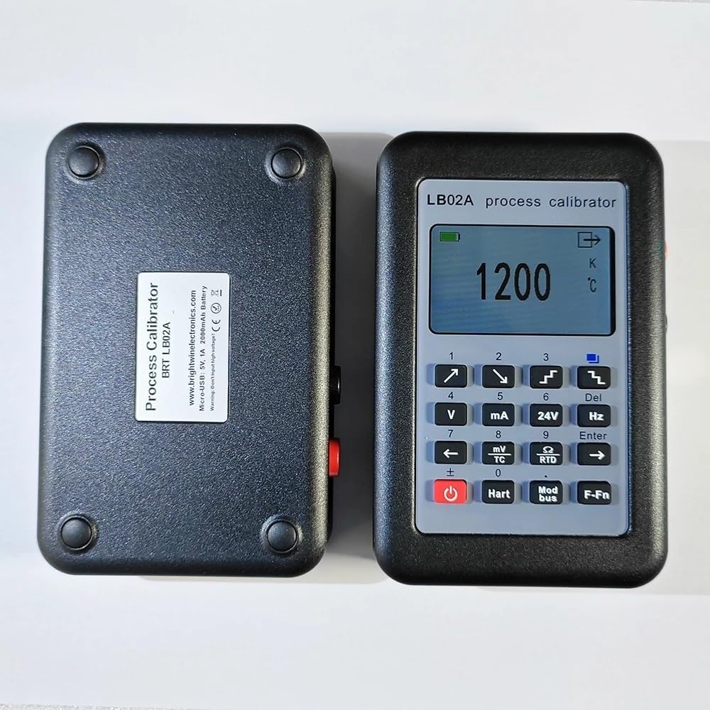 NURII Multifunction Process Calibrator, LB02A, Signal Generator PT100 4-20mA Loop 0-10V Frequency Temperature Calibrator