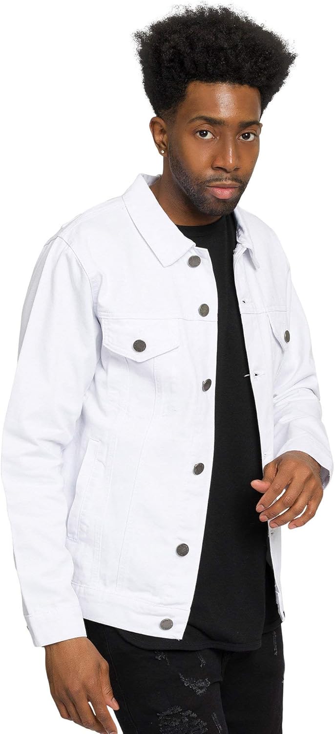 VICTORIOUS Men's Classic Fashion Denim Jean Jackets