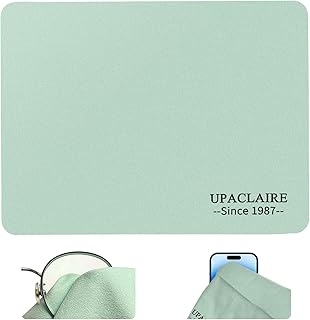 Suede Eyeglass Cloth 8" x 10" Extra Large Cleaning Cloth Washable, durable ultra-fine, high-tech premium material For eyeglasses, lenses, electronics and screens