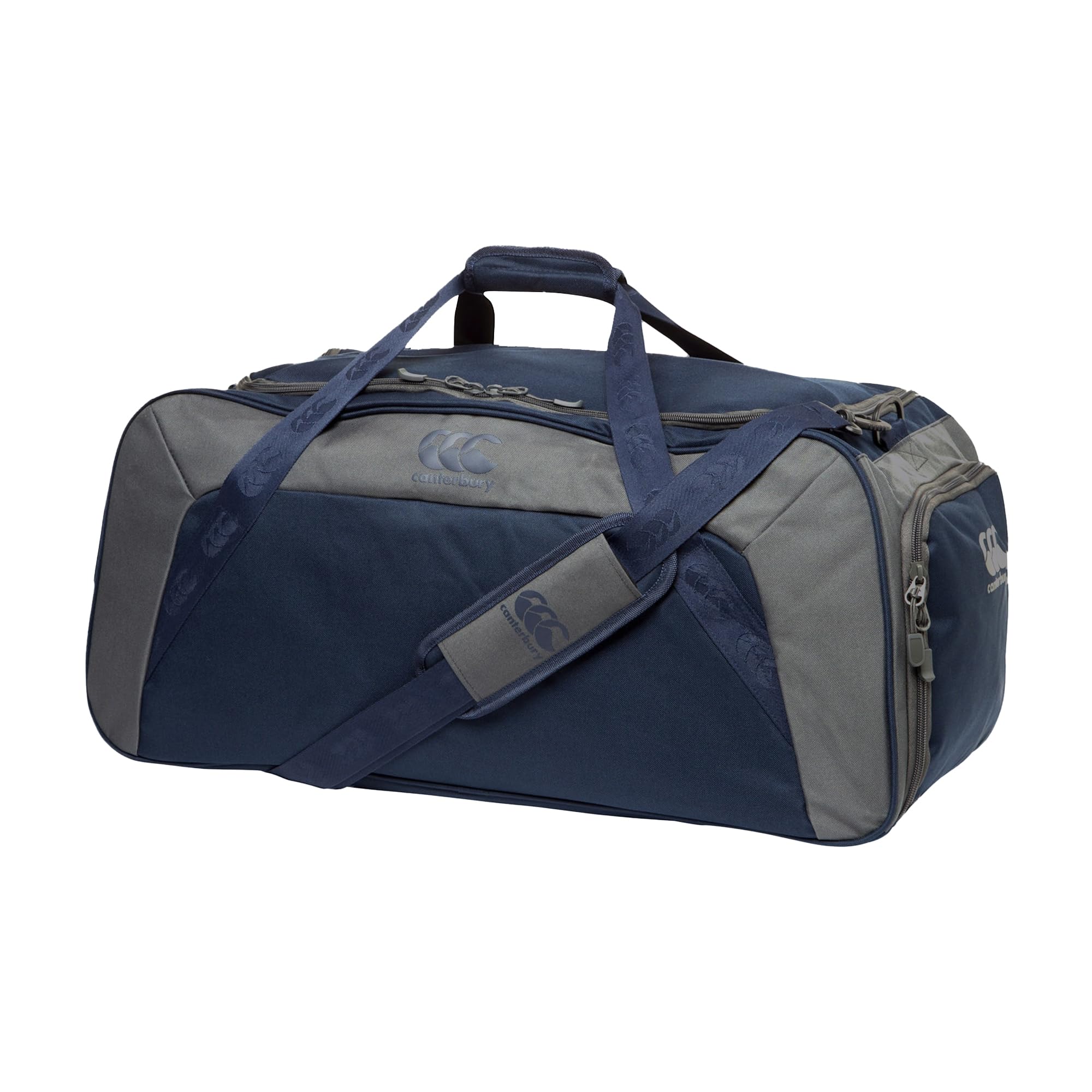 Canterbury Borsa Holdall Sport Media In Nero E Blu: Resistente, Impermeabile E Con Tracolla Imbottita