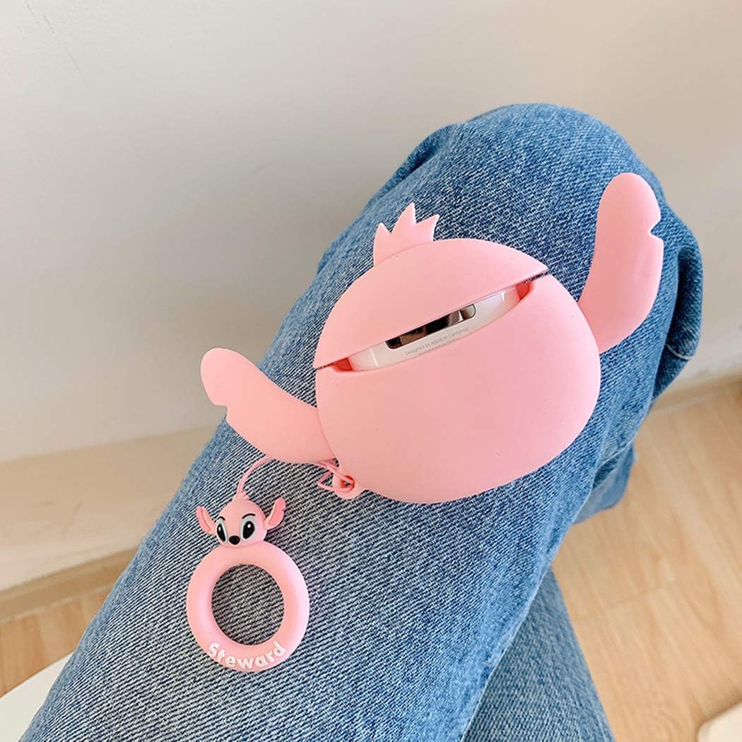 Popular Joyleop(Q-Pink) Compatible with Airpods 1/2 Case Cover, 3D Cute Cartoon Animal Funny Fun Cool Kawaii Fashion,Silicone Character Skin Keychain Ring, Girls Boys Teens Kids,Case for Airpod 1& 2 Special Joyleop(Q-Pink) Compatible with Airpods 1/2 Case Cover, 3D Cute Cartoon Animal Funny Fun Cool Kawaii Fashion,Silicone Character Skin Keychain Ring, Girls Boys Teens Kids,Case for Airpod 1& 2