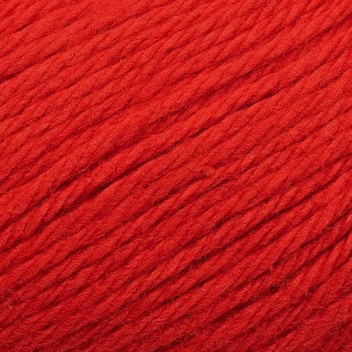 Miniatura 10 de Craft County 100% hilo de algodón mediano (talla 4)  tejido, tejido y ganchillo  verde intenso (120 yardas)