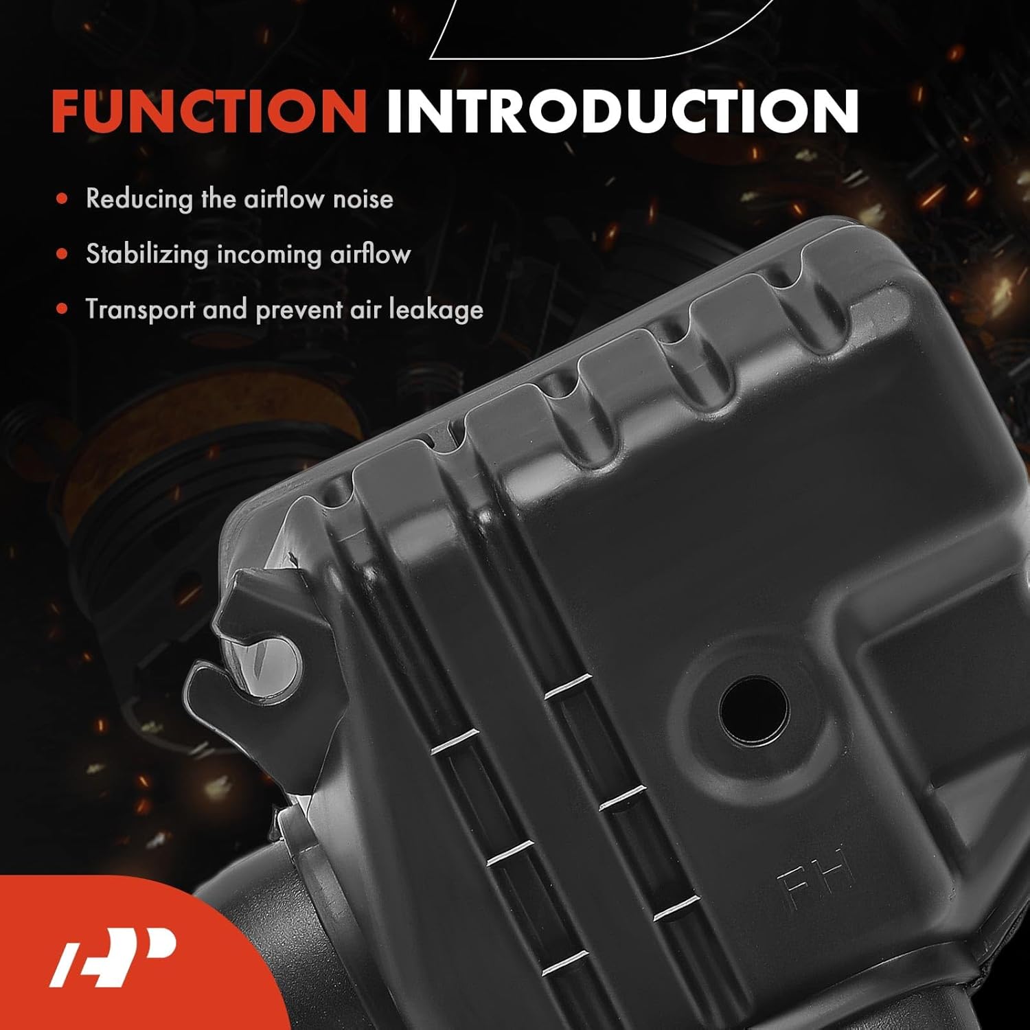 A-Premium Engine Air Cleaner Intake Resonator Compatible with Honda Civic 2006-2011, 1.8L