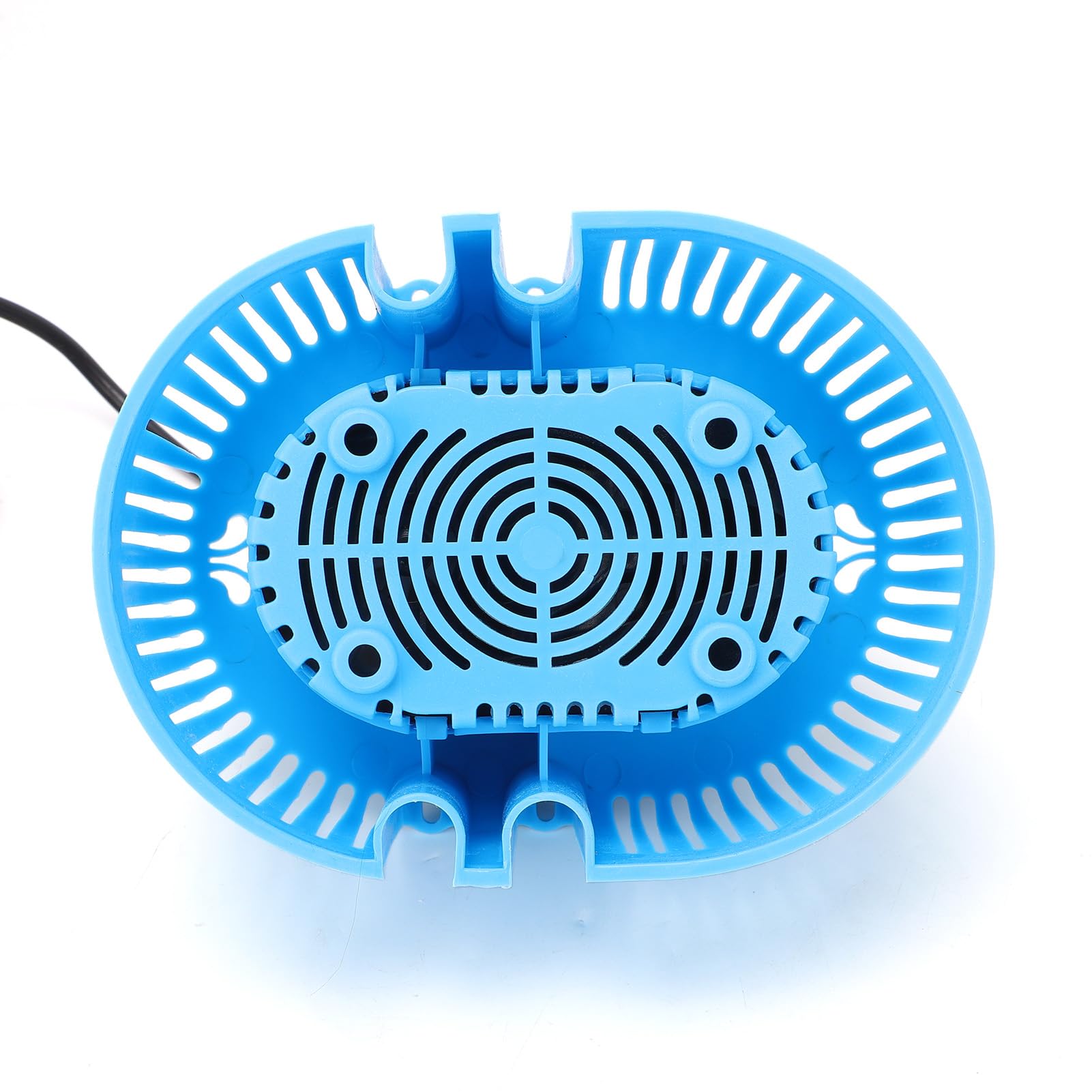 Luocute Bomba de Cubierta para Piscina, Bomba de Agua Sumergible Automática de 850 GPH con Manguera de Drenaje de 16 Pies y 3 Adaptadores, para Piscinas sobre el Suelo, Sótanos (Enchufe europeo