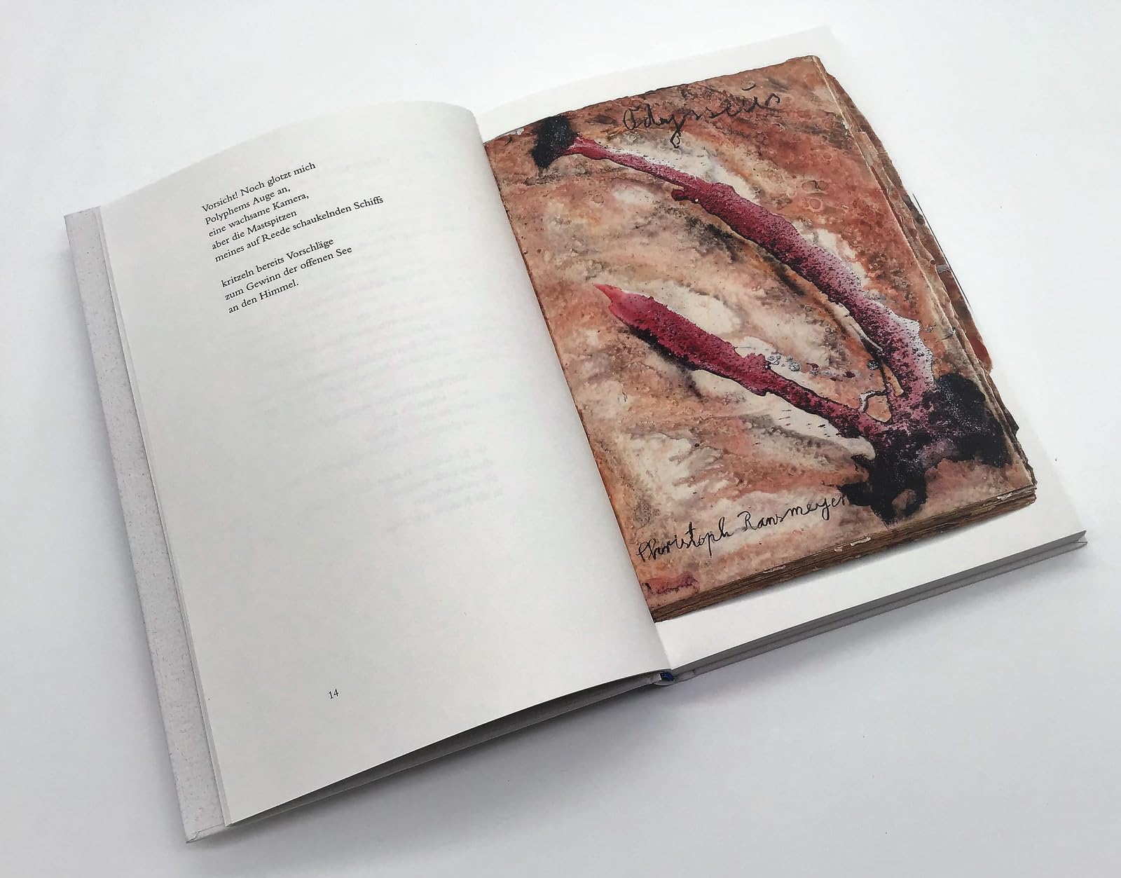 Unter einem Zuckerhimmel: Balladen und Gedichte. Illustriert von Anselm Kiefer