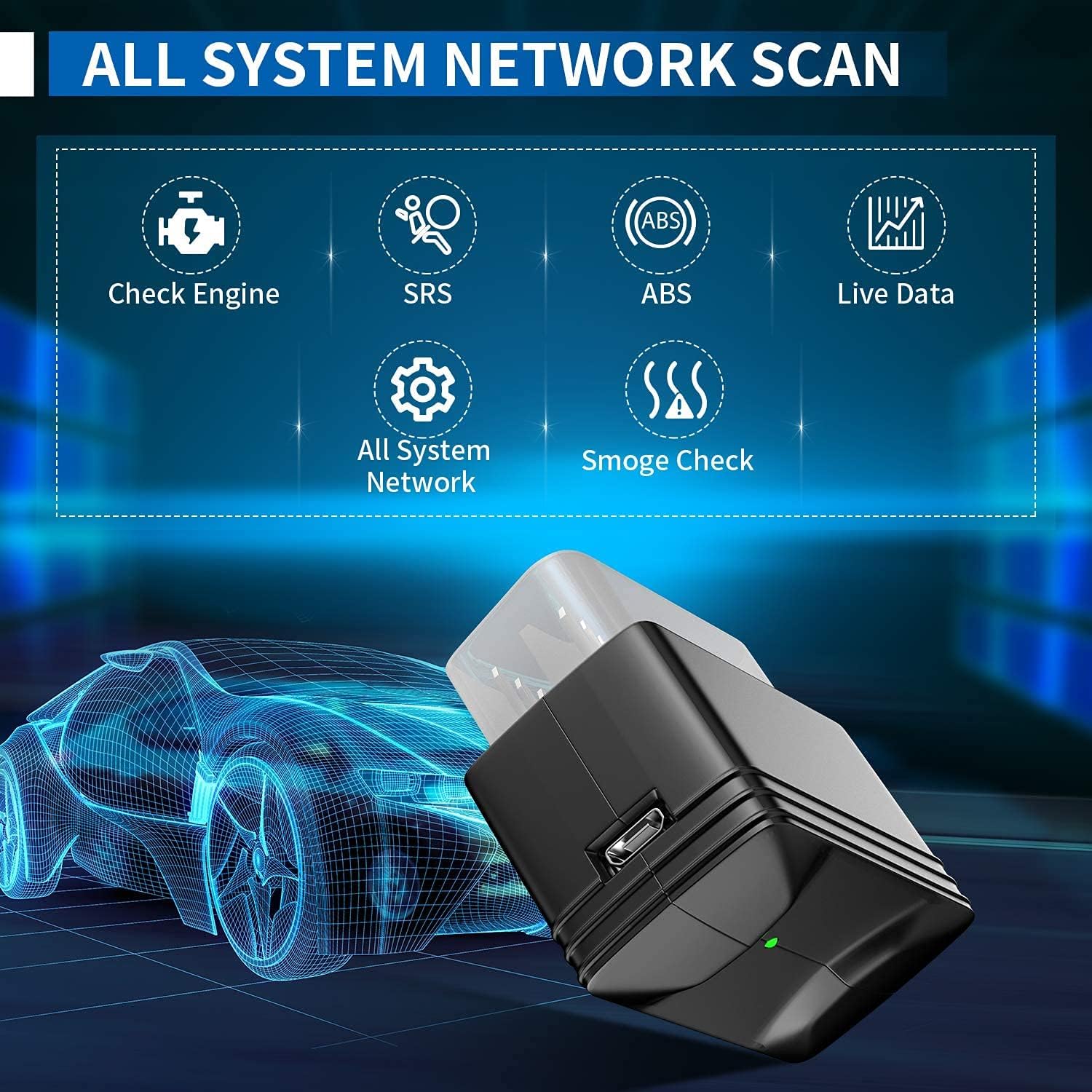 Buy INNOVA OBD2 Scanner Bluetooth for iOS, OBD2 Scanner Diagnostic Code